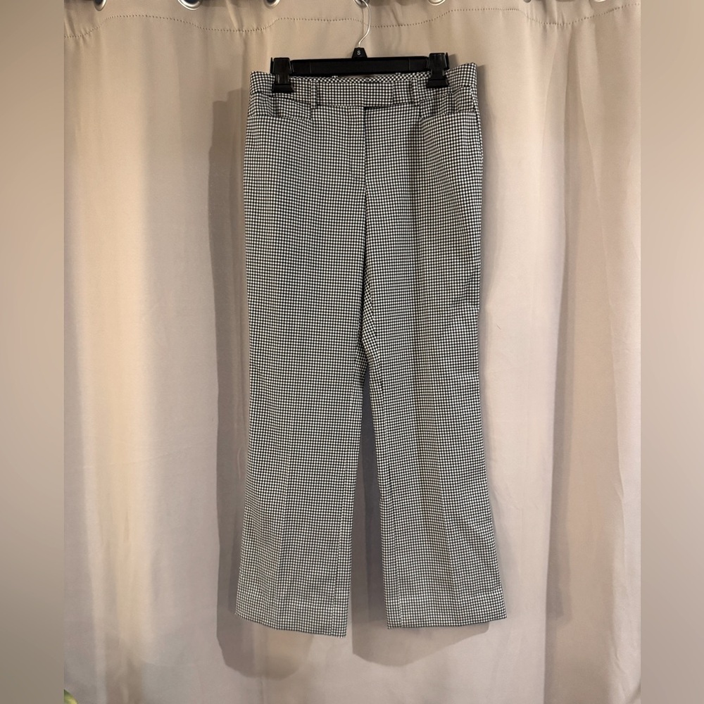 Women’s Tommy Hilfiger Black and White Checkered Pants